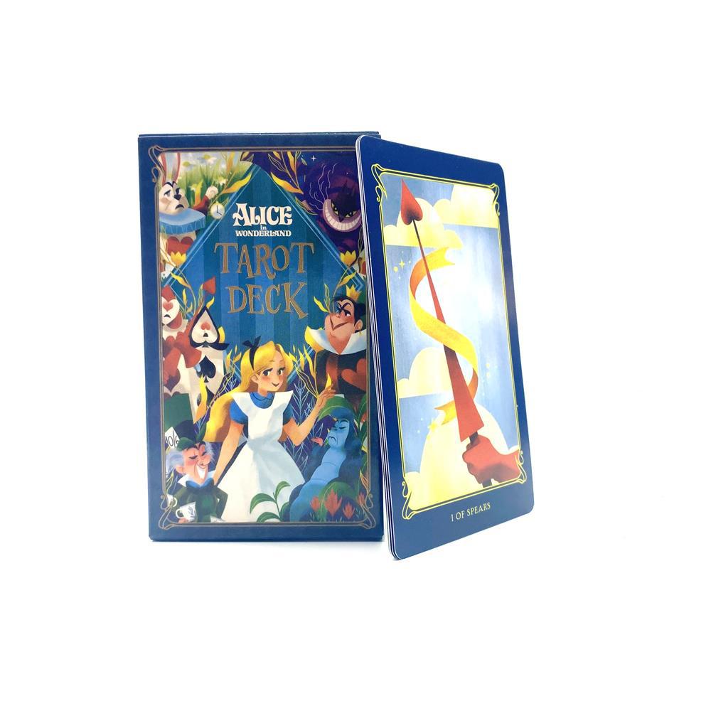 Party Games Alice In Wonderland - Alice in Wonderland Tarot Deck Kaart