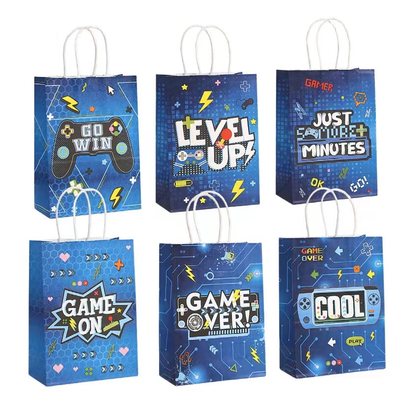 Party Games Easter For Kids - 6/24 Stuks Video Game op Thema