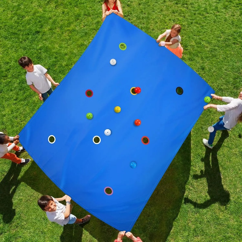 Party Games School - 1PC Team Building Coöperatief Hole Tarp-spel
