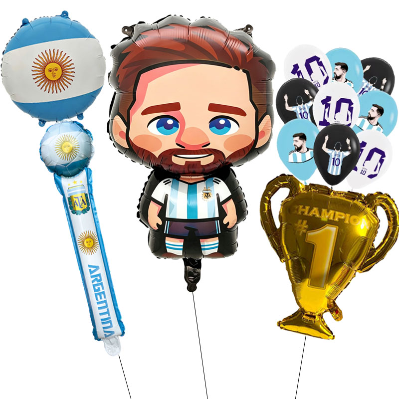 Party Games Easter For Kids - Messi voetbal thema ballon verjaardag feest