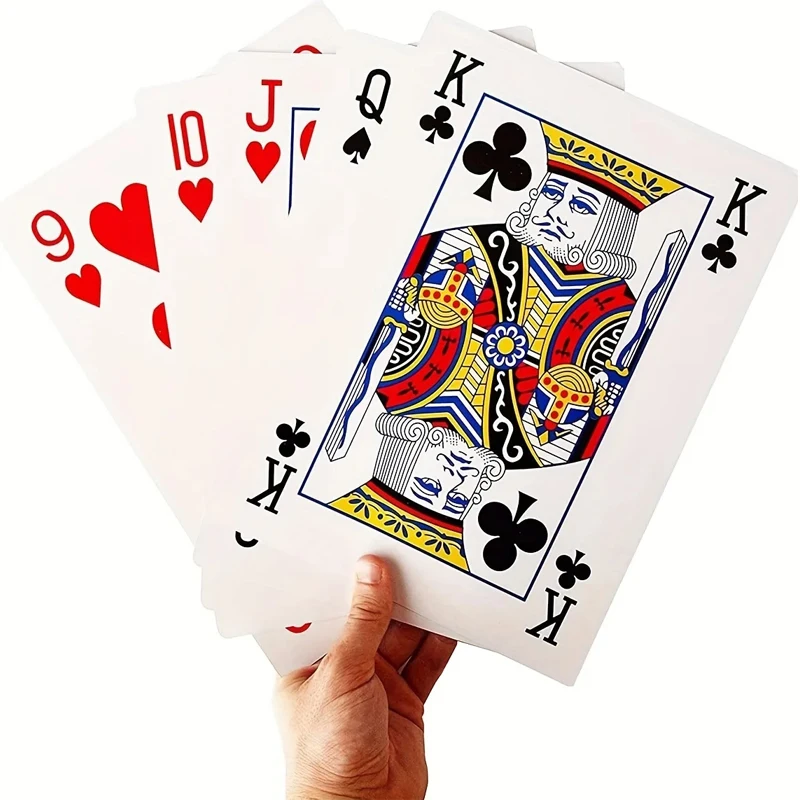 Party Games Adult Birthday - Super Jumbo Oversized speelkaarten 2x groter