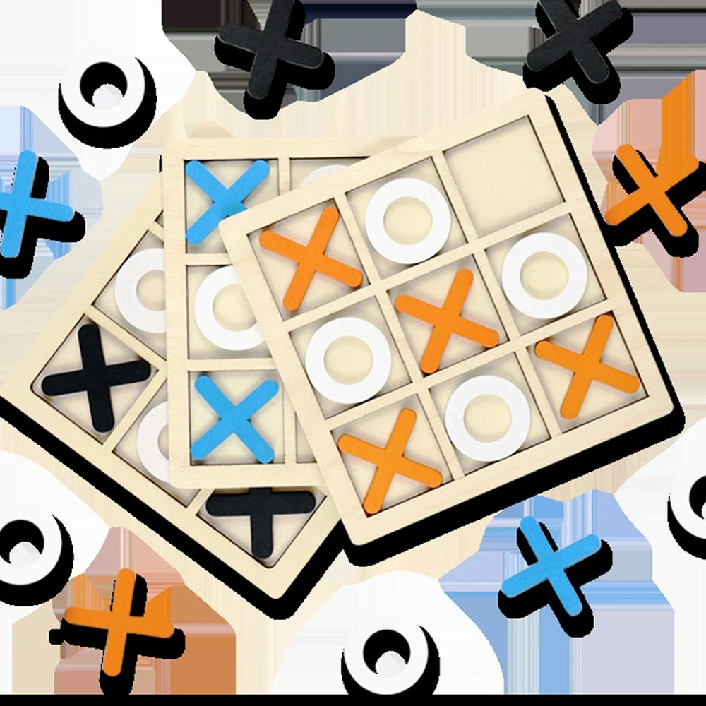 Houten XO Tic Tac Toe Game Min - Party Games Kids Indoor recensie en prijs
