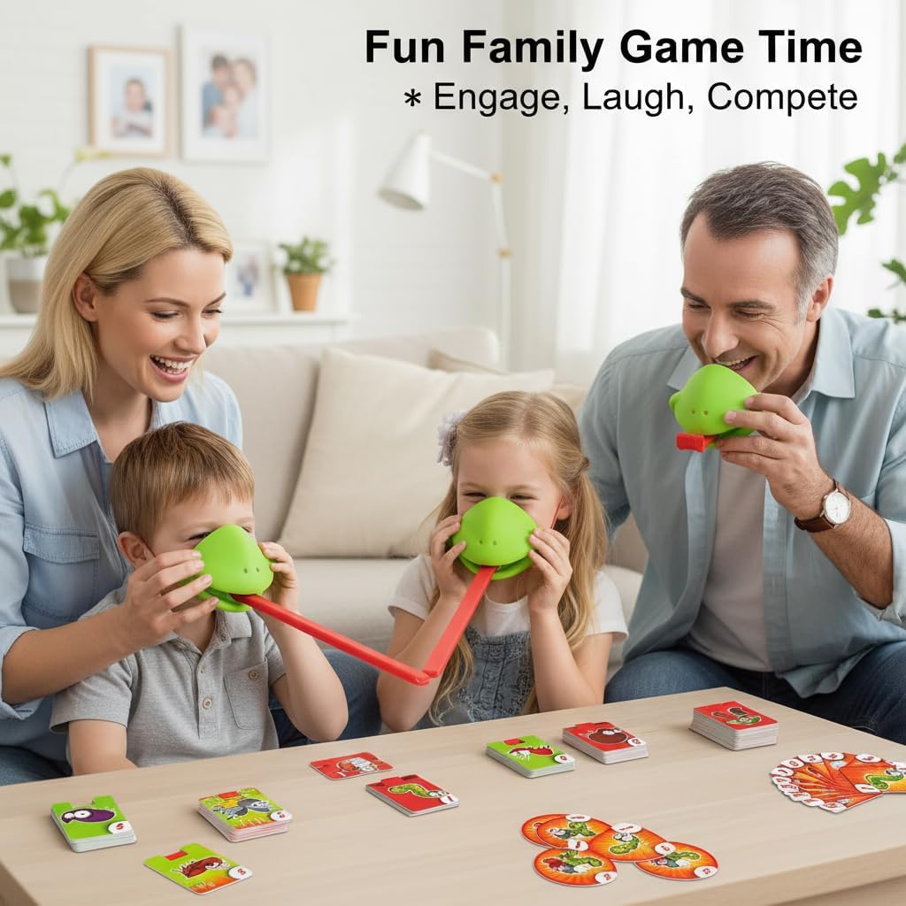 6-set kameleon tongschietspel, - Party Games Easter For Kids recensie en prijs