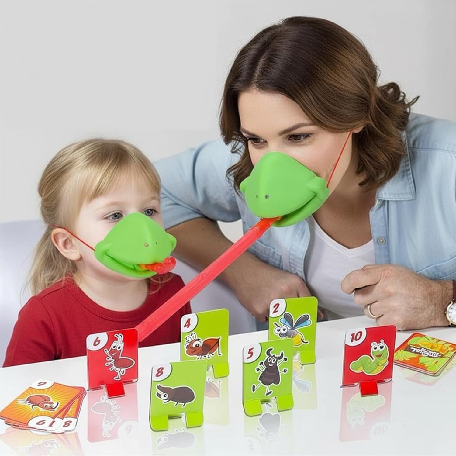 6-set kameleon tongschietspel, - Party Games Easter For Kids recensie en prijs