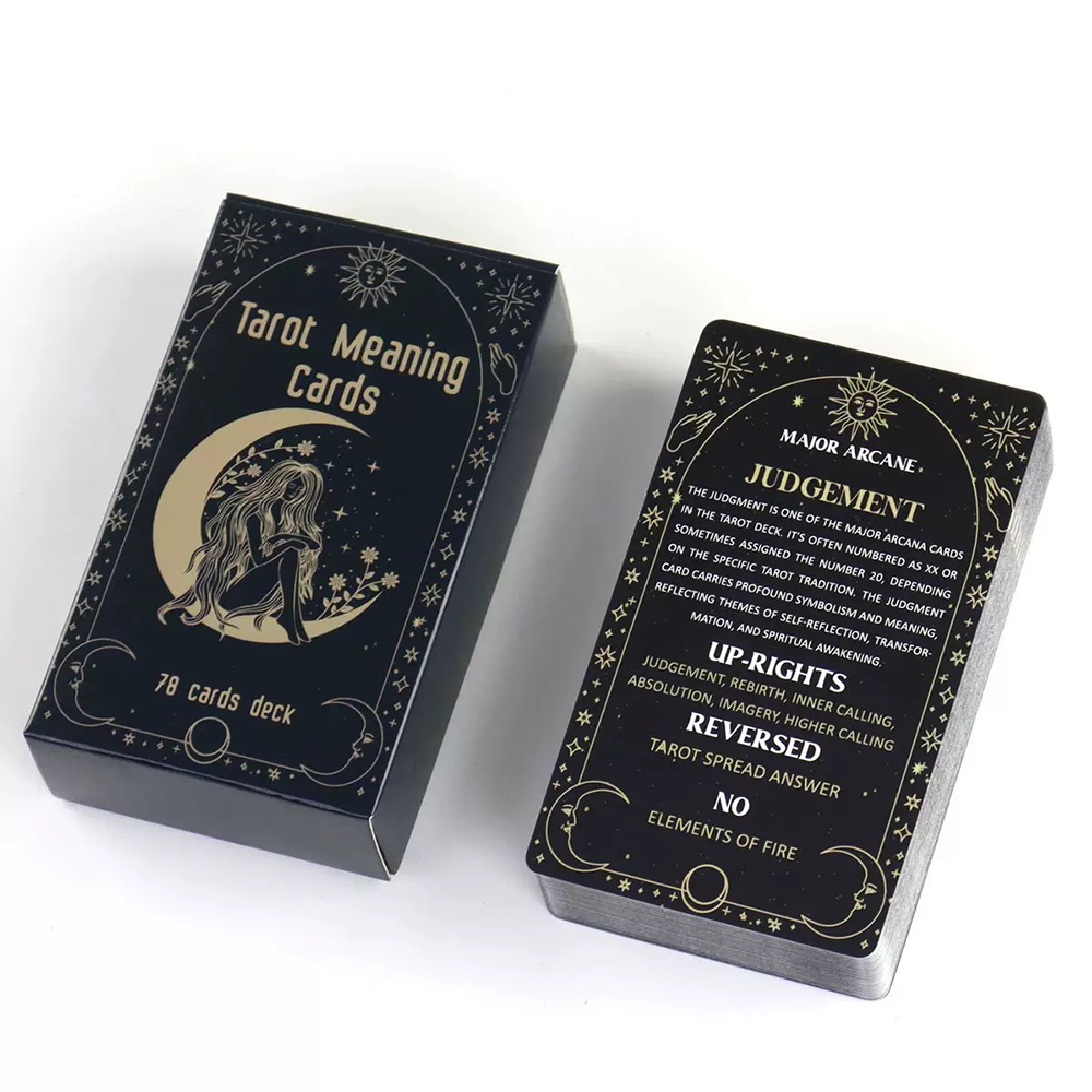 78 kaarten / deck Tarot beteke - Party Games Meaning recensie en prijs