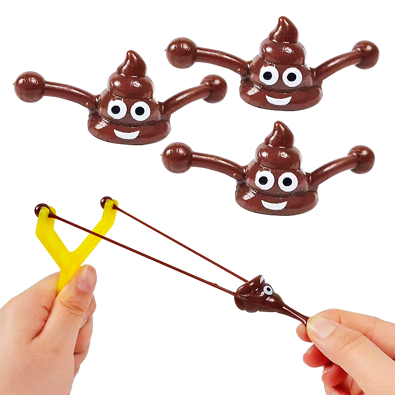 Set van 8 Fun Shooting Poo Gam - Party Games Easter For Kids recensie en prijs