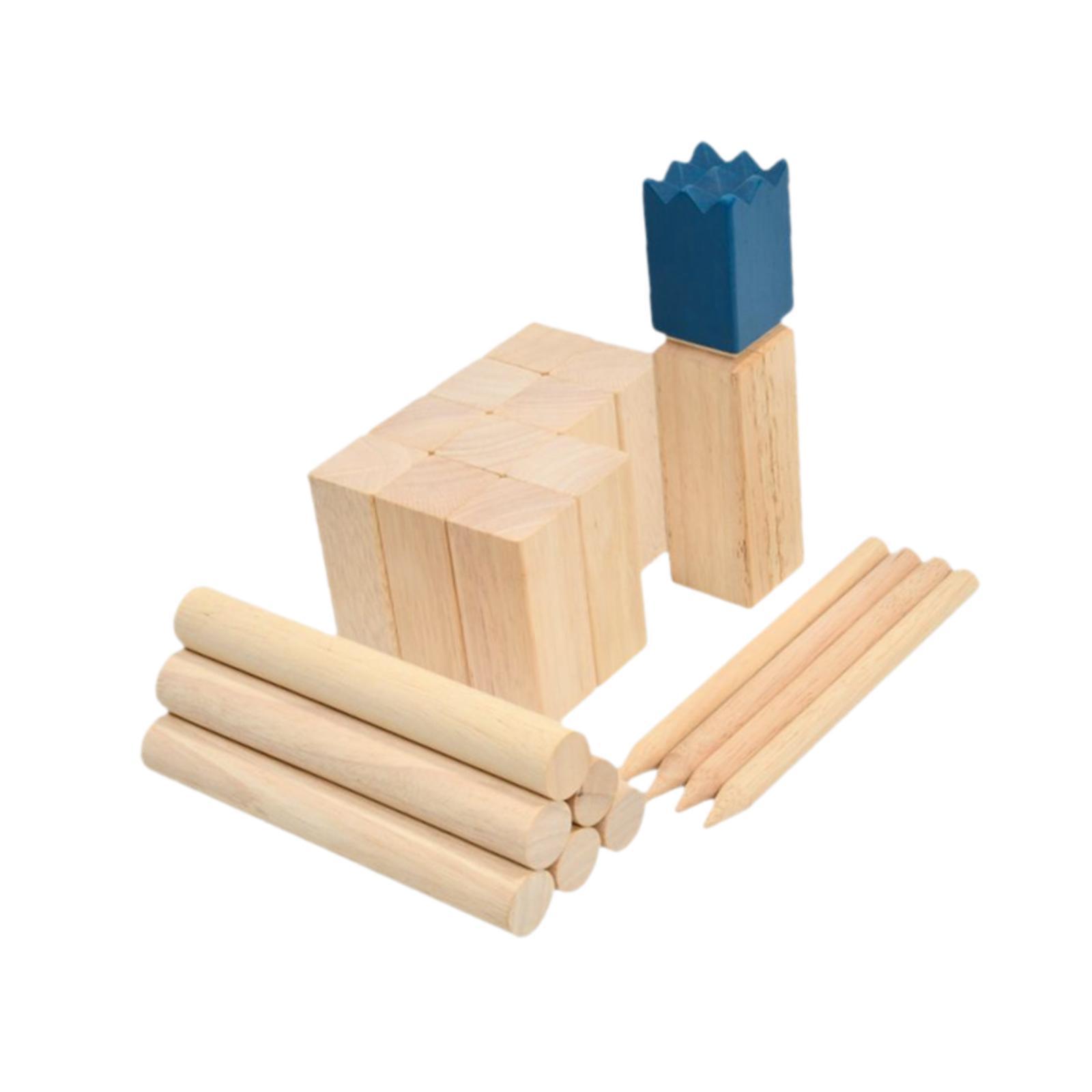 Premium houten Kubb-speelset v - Kubb Game Yard recensie en prijs