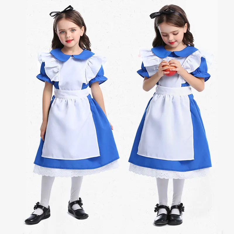 Kinderen Meisjes Blauw Alice i - Party Games Alice In Wonderland recensie en prijs