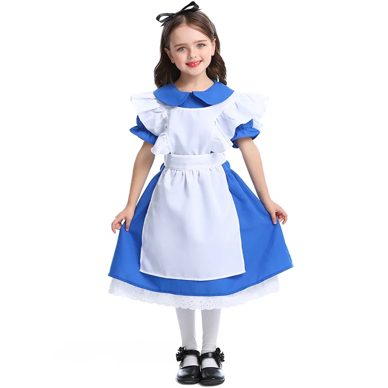 Kinderen Meisjes Blauw Alice i - Party Games Alice In Wonderland recensie en prijs