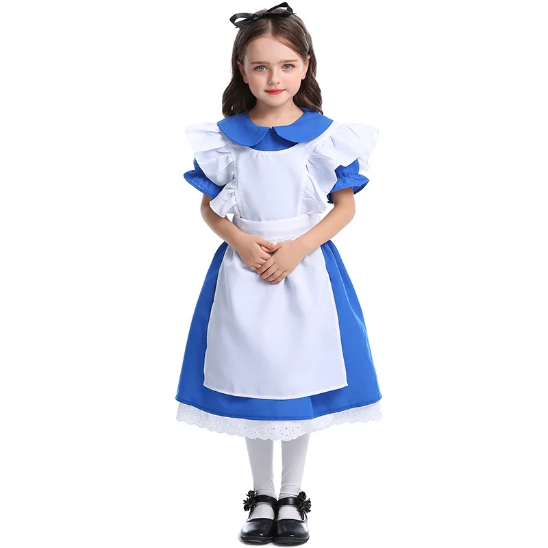 Kinderen Meisjes Blauw Alice i - Party Games Alice In Wonderland recensie en prijs