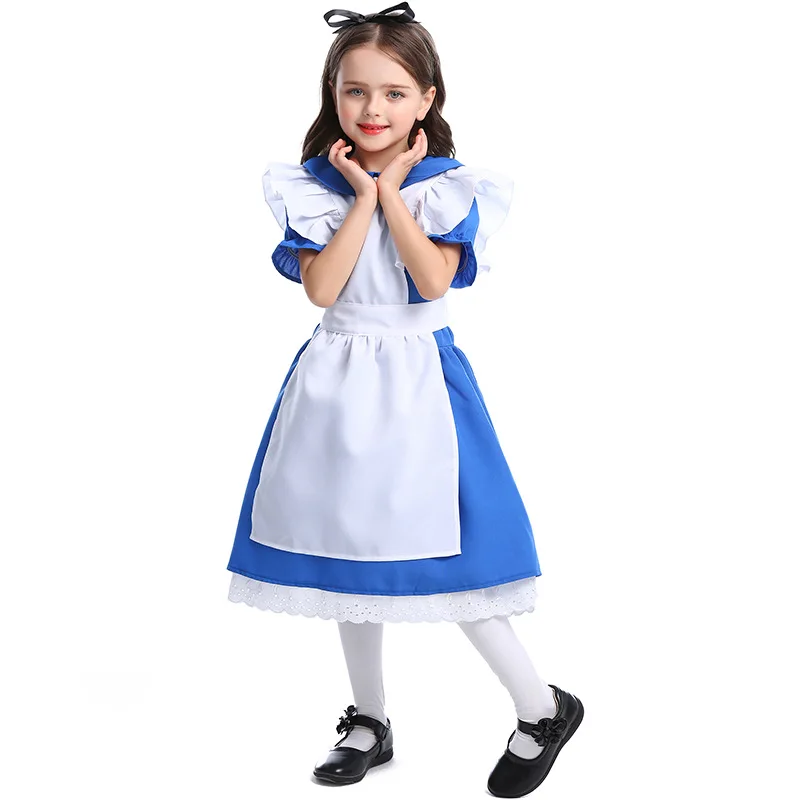 Kinderen Meisjes Blauw Alice i - Party Games Alice In Wonderland recensie en prijs
