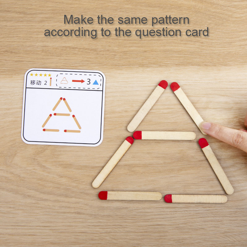 Montessori Matches Puzzels Spe - Party Games Kids Indoor recensie en prijs