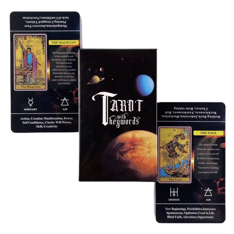 Tarotkaarten voor beginners me - Party Games Meaning recensie en prijs
