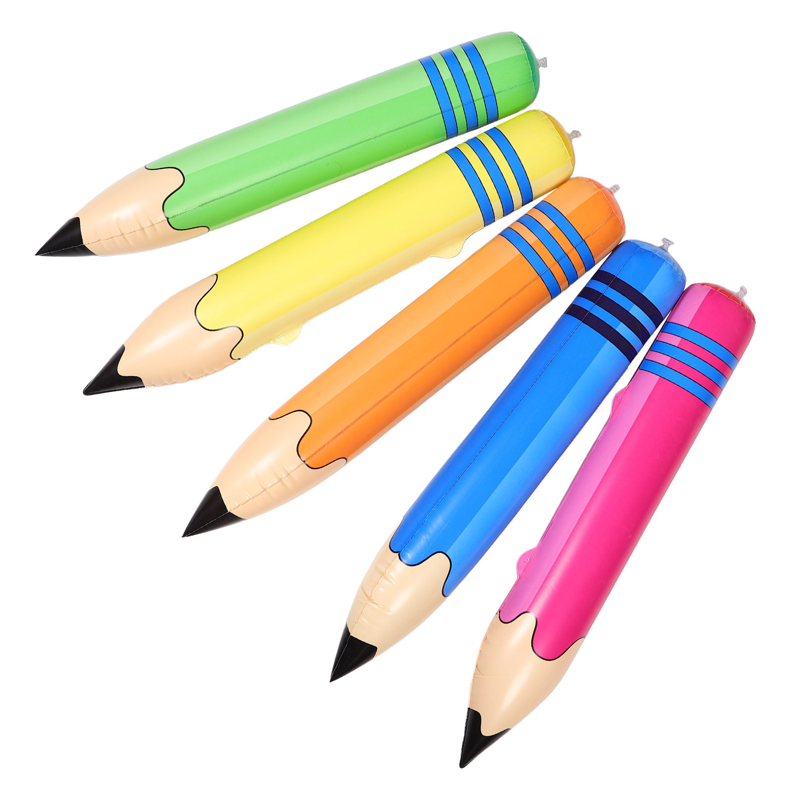 Reuze opblaasbaar potlood, set - Party Games School recensie en prijs