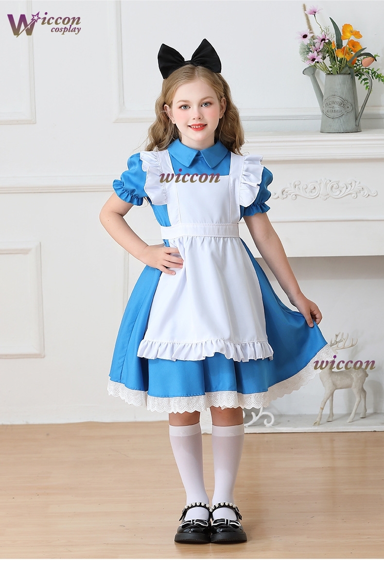 OHaYo Kinderen Meisjes Blauw A - Party Games Alice In Wonderland recensie en prijs