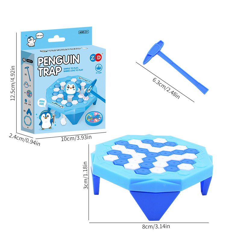 Mini-ijsbrekende pinguïn-kikke - Party Games Jogos recensie en prijs