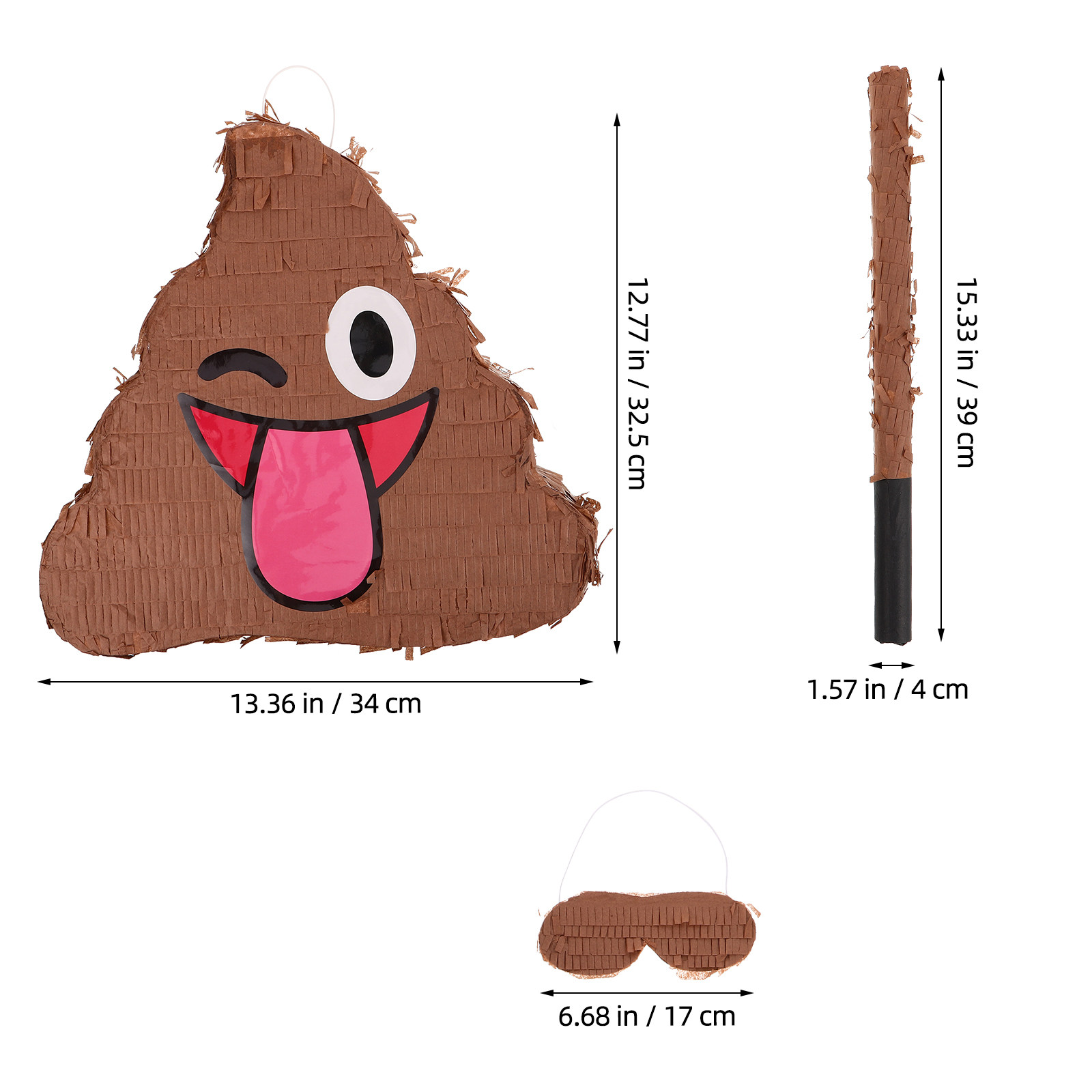 1 Set Poep Pinata Grappige Pra - Party Games Adult Birthday recensie en prijs