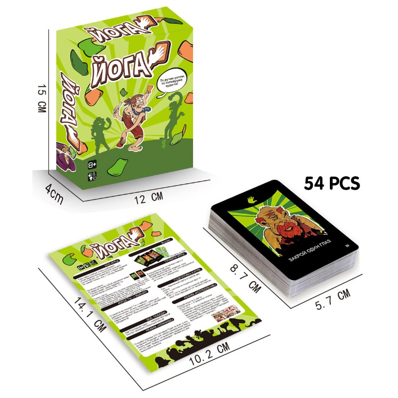Yoga kaartspel, Russische vers - Party Games Adults Indoor recensie en prijs