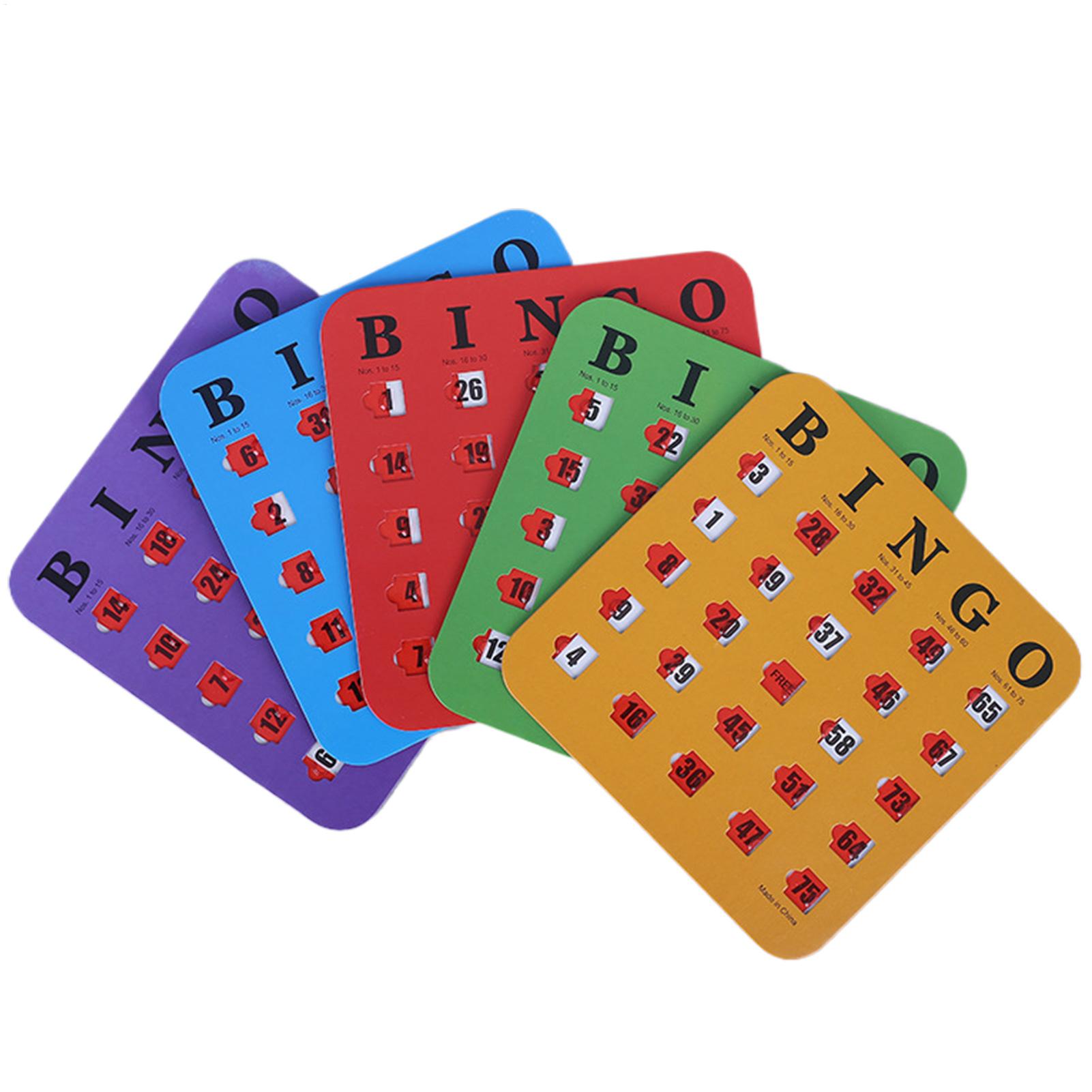 Bingo Kaarten Herbruikbaar Vin - Party Games School recensie en prijs